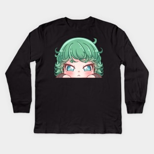 Cute Tatsumaki - One Punch Man Kids Long Sleeve T-Shirt